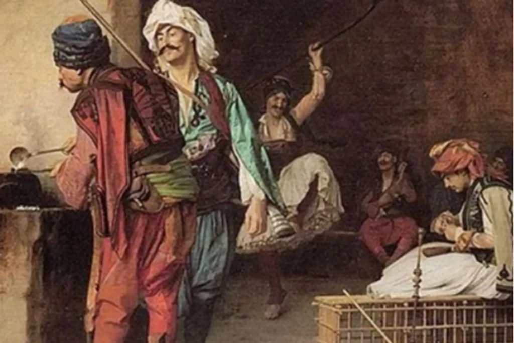 turkish_coffee_water_culture_illustration_ottoman_coffeehouse_amedeo_preziosi_01